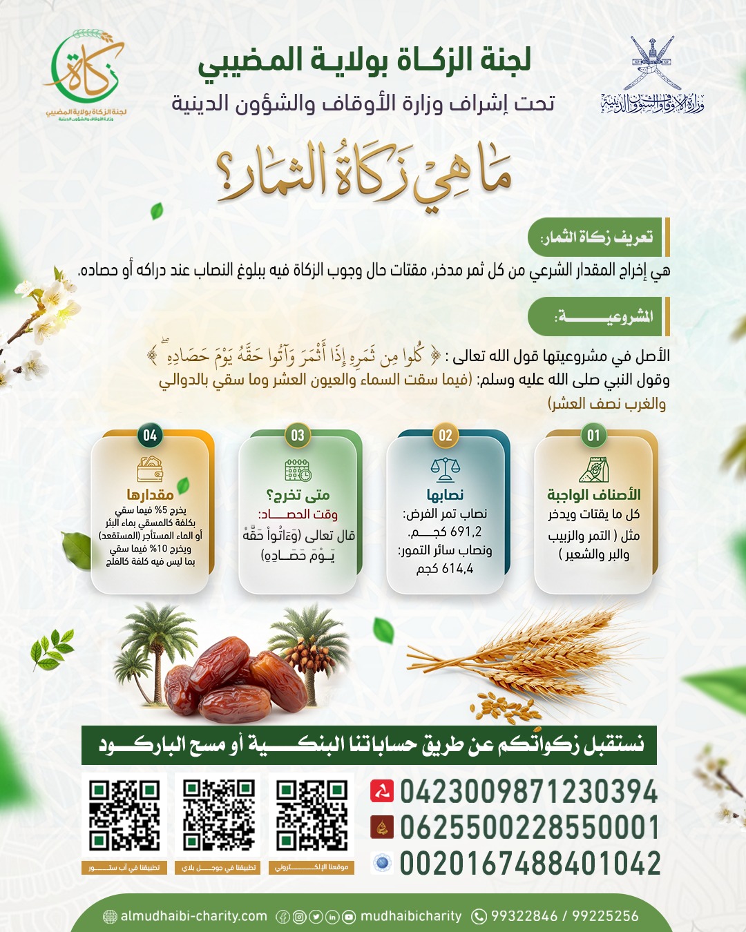  ماهي زكاة الثمار؟ 