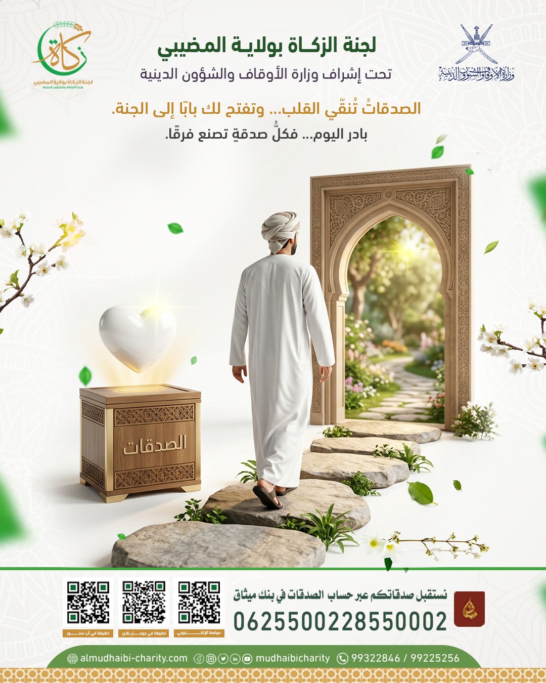 الصدقات تُنقِّي القلب.. وتفتح لك بابًا إلى الجنة. 