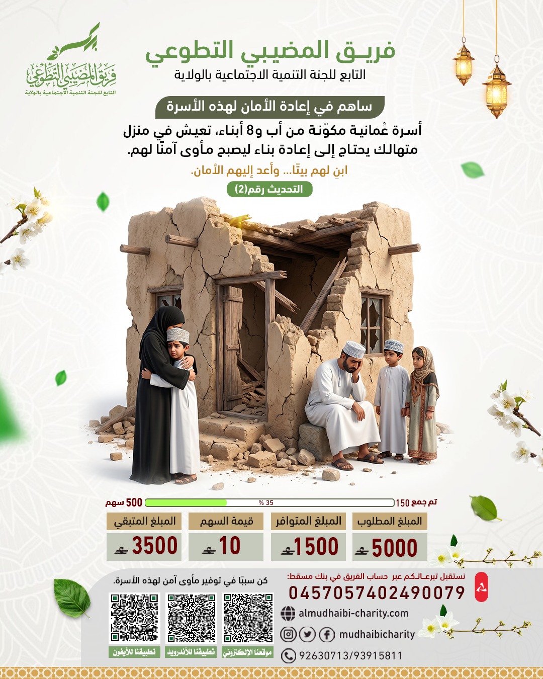  التحديث رقم(2) ساهم في إعادة الأمان لهذه الأسرة 